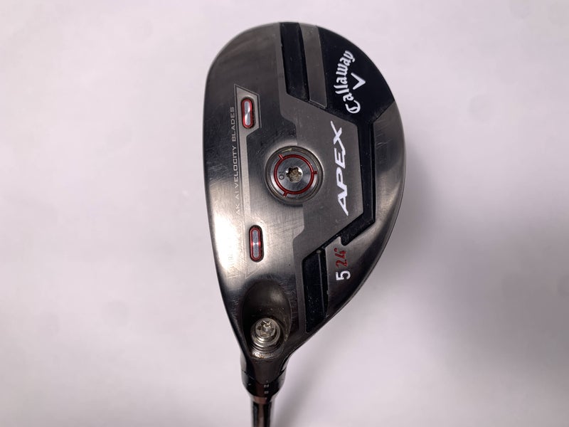 Callaway Apex 21 5 Hybrid 24* UST Mamiya Recoil Dart F3 75g Regular LH