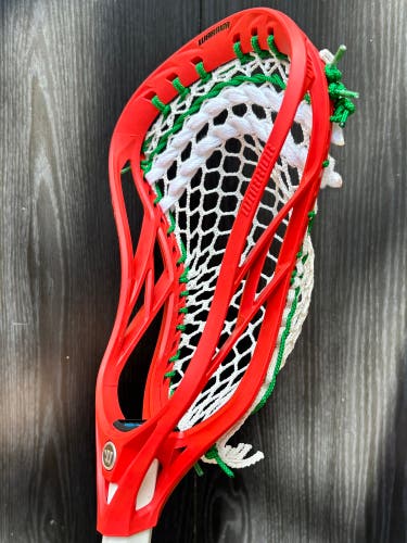 New Warrior Evo QX-O Box Head Custom Strung with 4s Mesh (Sample Stringing)
