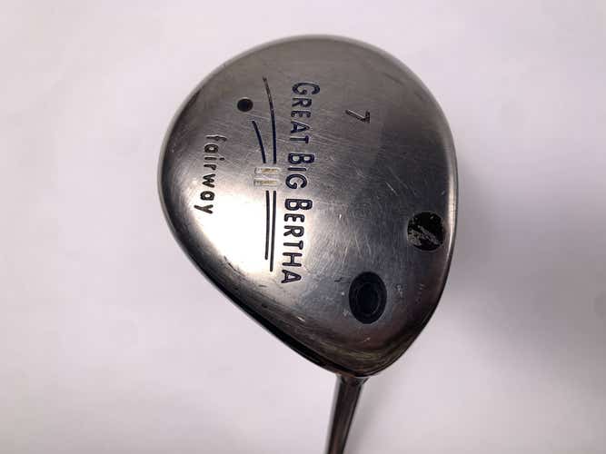 Callaway Great Big Bertha II 7 Fairway Wood 21* GBB System 60 Firm RH