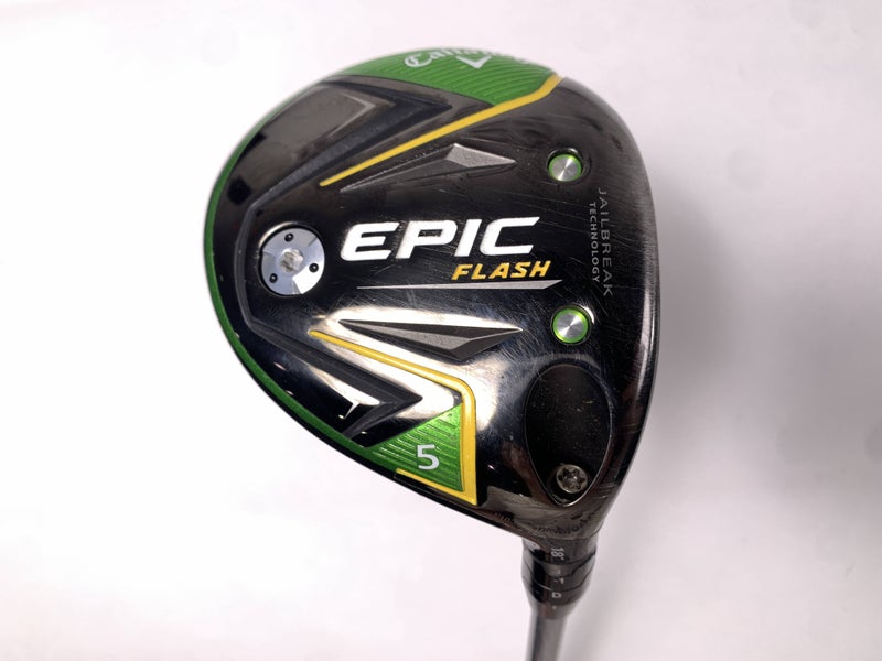 Callaway EPIC Flash 5 Fairway Wood 18* Project X Even Flow 5.5 55g Regular RH