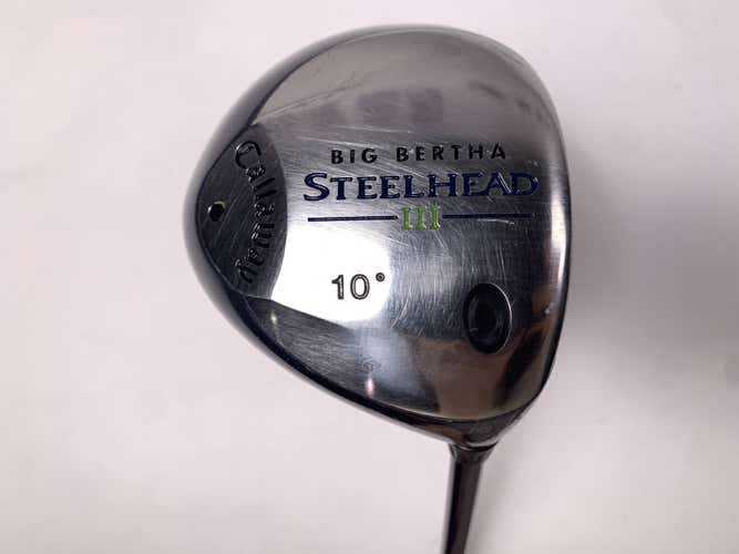 Callaway Steelhead III Driver 10* Steelhead III Regular Graphite Mens RH