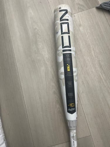 2025 Rawlings Icon USSSA Certified Bat (-10) 20 oz 31" (Used)