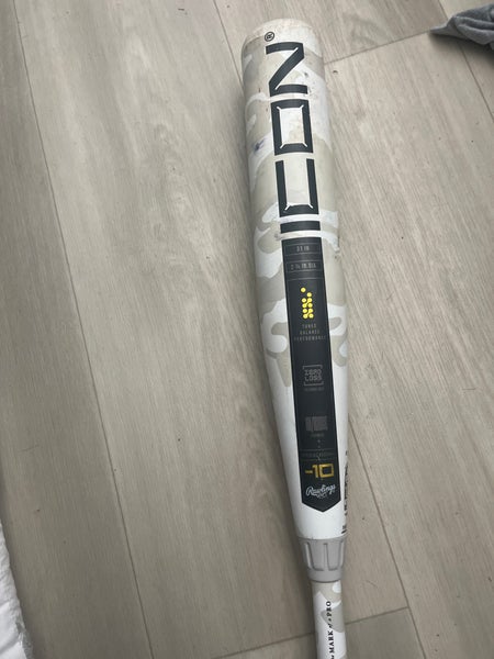 2025 Rawlings Icon USSSA Certified Bat (-10) 20 oz 31" (Used)
