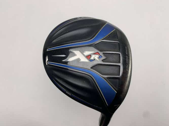 Callaway XR 16 7 Fairway Wood 21* Fujikura Speeder 565 Evolution Senior RH