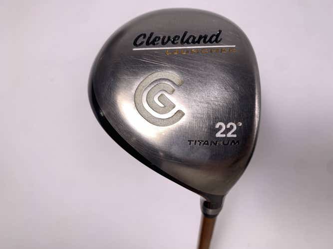 Cleveland Launcher 7 Fairway Wood 22* Launcher Gold 55g Regular Graphite Mens RH