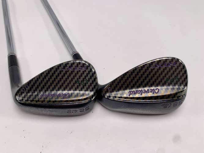 Cleveland RTX 4 Black Satin Custom Wedge Set 52* 10 | 58* 6 LZ 6.0 120g Stiff RH