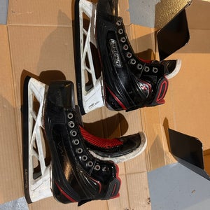 2017 Bauer Vapor 1X Hockey Goalie Skates Regular Width 10.5 (Used)