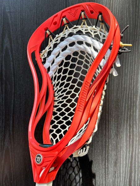 New Warrior Evo V Box Head Custom Strung with Hero 4.0 Mesh (Sample Stringing)