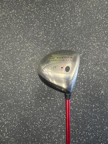 Used Callaway BIG BERTHA TITANIUM Mens Driver RH 11.0 Degree 11849-S000036907