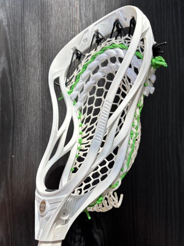 New Warrior Evo V Head Custom Strung with Hero 4.0 Mesh (Sample Stringing)