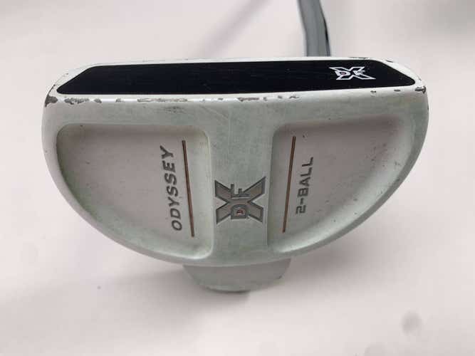 Odyssey DFX 2-Ball White Putter 33" Mens RH