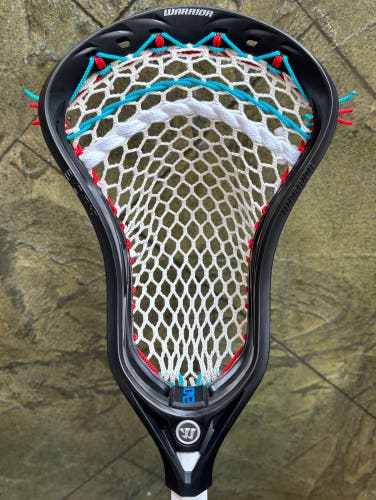 New Warrior Evo QX-O Head Custom Strung with 4s Mesh (Sample Stringing)