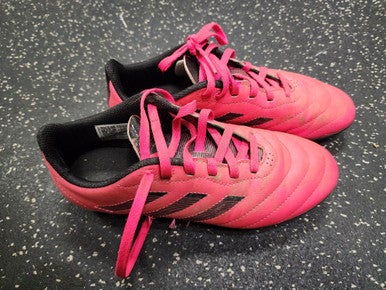 Used Adidas GOLETTO Soccer Cleats Pink Junior 04.5 11849-S000036691