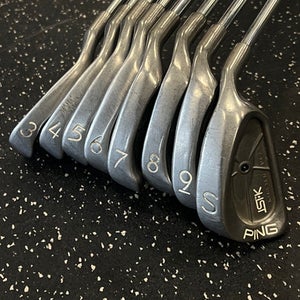 Used Ping ISI BLACK DOT 3-SW MISSING 7I Mens Iron Set RH 3I-SW 11849-S000036790