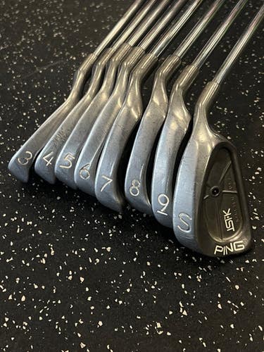 Used Ping ISI BLACK DOT 3-SW MISSING 7I Mens Iron Set RH 3I-SW 11849-S000036790