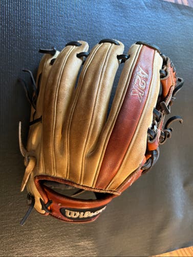 Wilson A2K 1786 RHT Infield Baseball Glove 11.75" (Used)