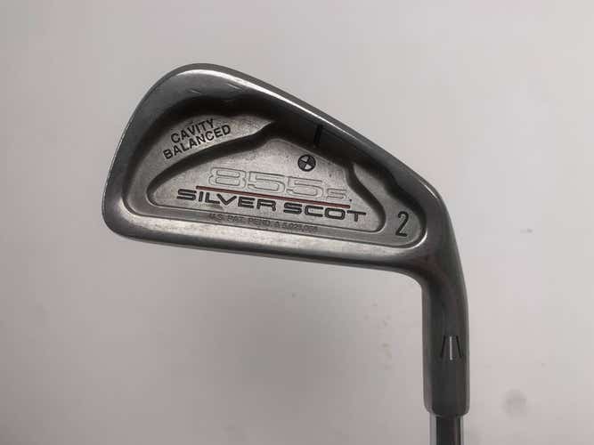 Tommy Armour 855 S Silver Scot Single 2 Iron Tour Step II Stiff Steel Mens RH