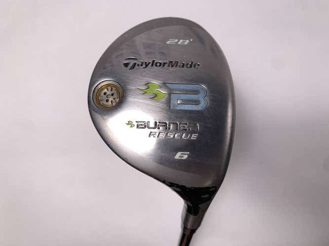 TaylorMade Burner Rescue 2008 6 Hybrid 28* REAX 50g Ladies Graphite Womens RH