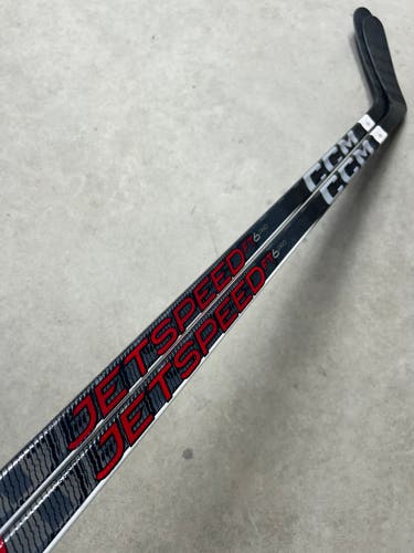 2 PACK Left Hand 85 Flex P90TM Senior CCM Jetspeed FT6 Pro Hockey Stick Pro Stock NCAA (New)