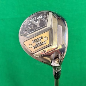 Callaway Great Big Bertha 24 Fairway 9 Wood Fubuki V 40-R Graphite Regular