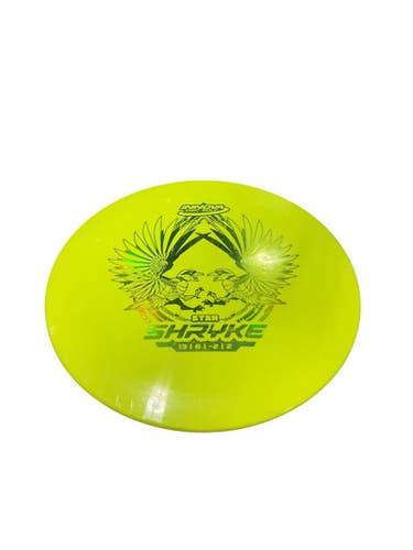 Used Innova SHRYKE DRIVER Disc Golf Driver Yellow 11834-S000046710