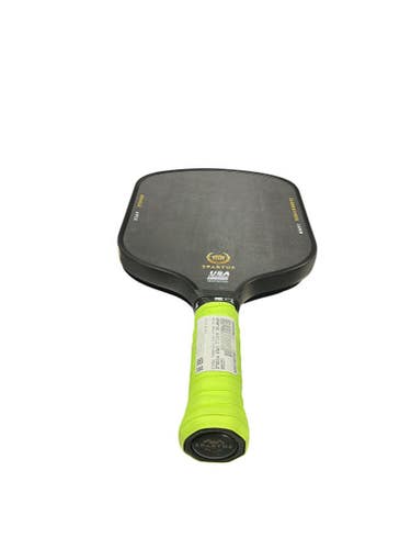 Used SPARTUS ORACLE APEX PICKLEBALL PADDLE Pickleball Racquet Black 11834-S000046692