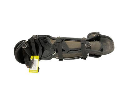 Used Rawlings BLACK CATCHER SHIN GUARD Catchers Leg Guards Black Youth 11834-S000046800