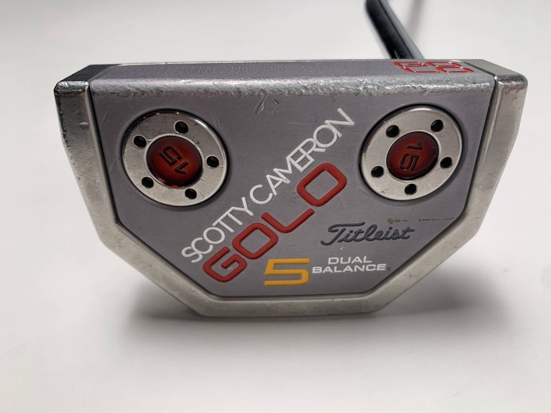 Scotty Cameron Golo 5 Dual Balance 2015 Putter 37.5" Mens RH - NEWW LONG GRIP
