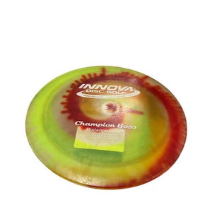 Used Innova CHAMPION BOSS Disc Golf Driver Yellow 11834-S000046765