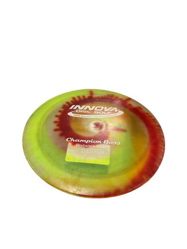 Used Innova CHAMPION BOSS Disc Golf Driver Yellow 11834-S000046765