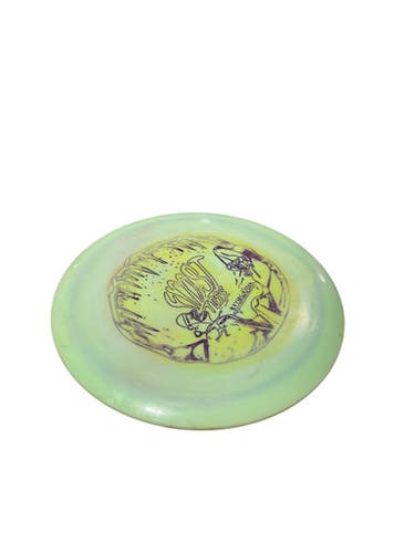 Used Innova FROST TOSS Disc Golf Driver Lime Green 11834-S000046756