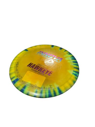 Used Innova CHAMPION HAWKEYE DRIVER Disc Golf Driver Yellow 11834-S000046727