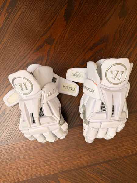 Warrior Burn XP Lacrosse Gloves (Used: Near Perfect/Excellent Condition)