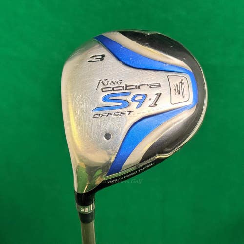LH Lady King Cobra S9-1 Offset Fairway 3 Wood Reax Superfast 50L Graphite Ladies