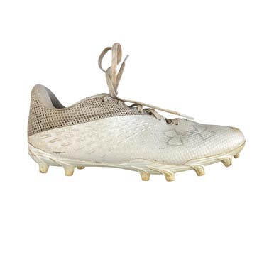 Used Under Armour HIGH OCTANE Soccer Cleats White Youth 06.0 11760-S000088072