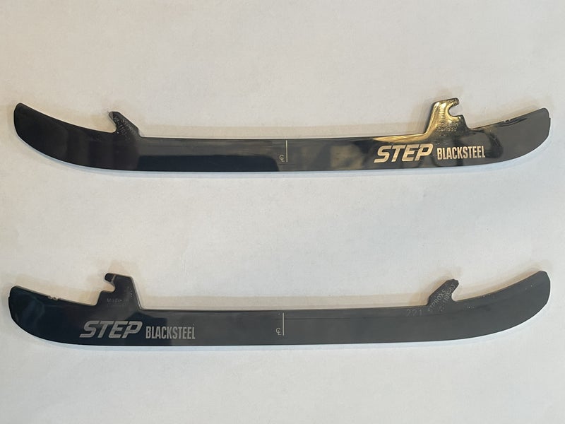 CCM Step Steel Blacksteel Speed Blade XS Runner Pair | 221mm
