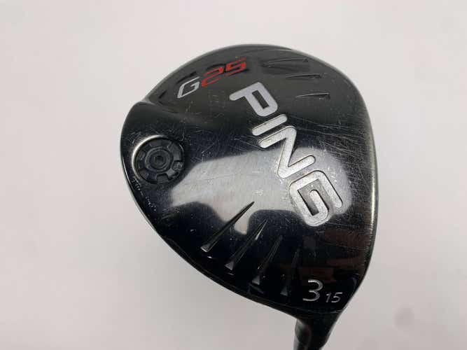 Ping G25 3 Fairway Wood 15* TFC189 Regular Graphite Mens RH