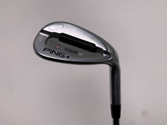 Ping Tour-W Black Chrome Gap Wedge GW 52* 12 Bounce Black Dot AWT Stiff RH