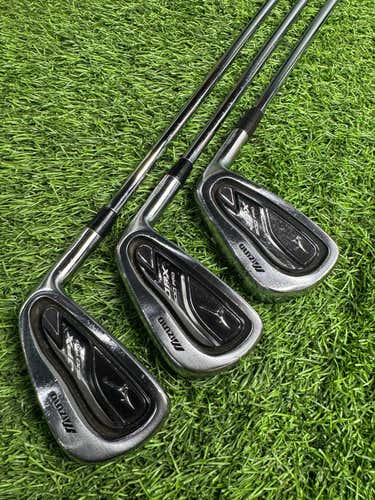 MIZUNO JPX 800 pro - IRONS 5,6,8 - Steel - Regular 300 - RH