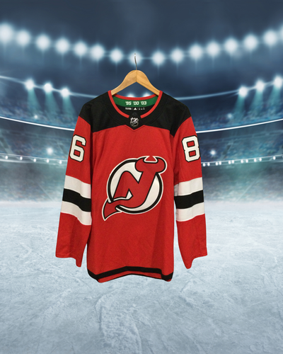 NHL Jack Hughes New Jersey Devils Jersey Size 52