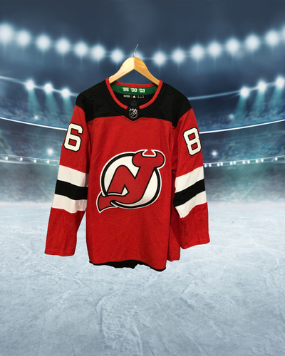 NHL Jack Hughes New Jersey Devils Jersey Size 46