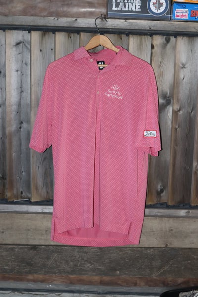 Pink Medium Men's Scotty Cameron Polo