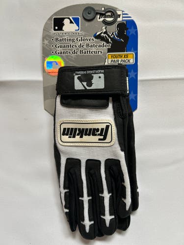 XS Franklin Batting Gloves (New)