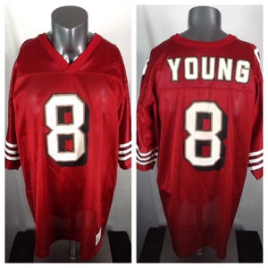 VTG Steve Young #8 San Francisco 49ers NFL Football Jersey (XL) Logo Athletic