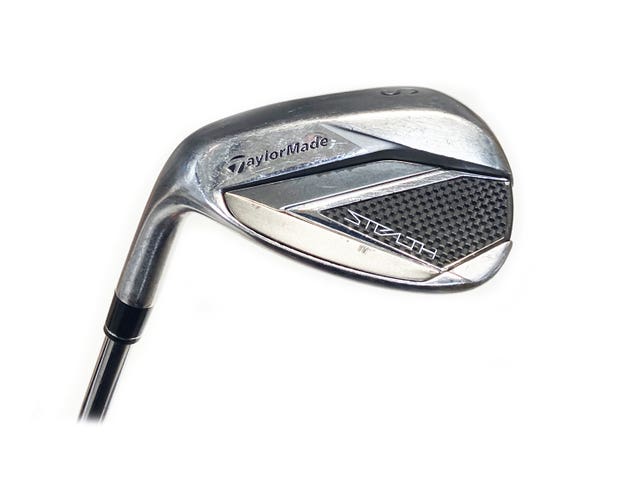 LH TaylorMade Stealth Sand Wedge Steel KBS Max MT 85 Regular Flex