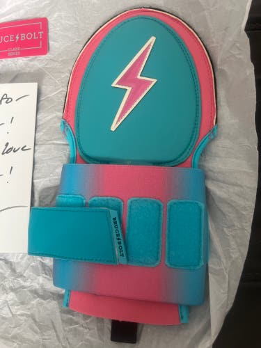Pink  and Teal Youth Sliding Mitt (New)