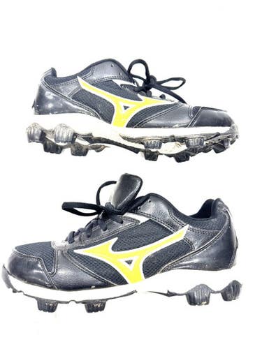 Used Mizuno WOMENS BB/SB Cleats Black Senior 9 11860-C000304670