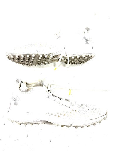 Used Under Armour TURF LAX Cleats Mens White Senior 11.5 11860-C000304667