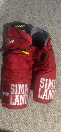 Men's Senior Large Bauer Supreme Ultrasonic Hockey Pants Pro Stock (Used)