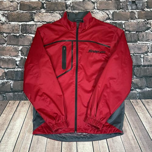 Snap-On Tools Full Zip Soft Shell Jacket Sweatshirt Size Medium M